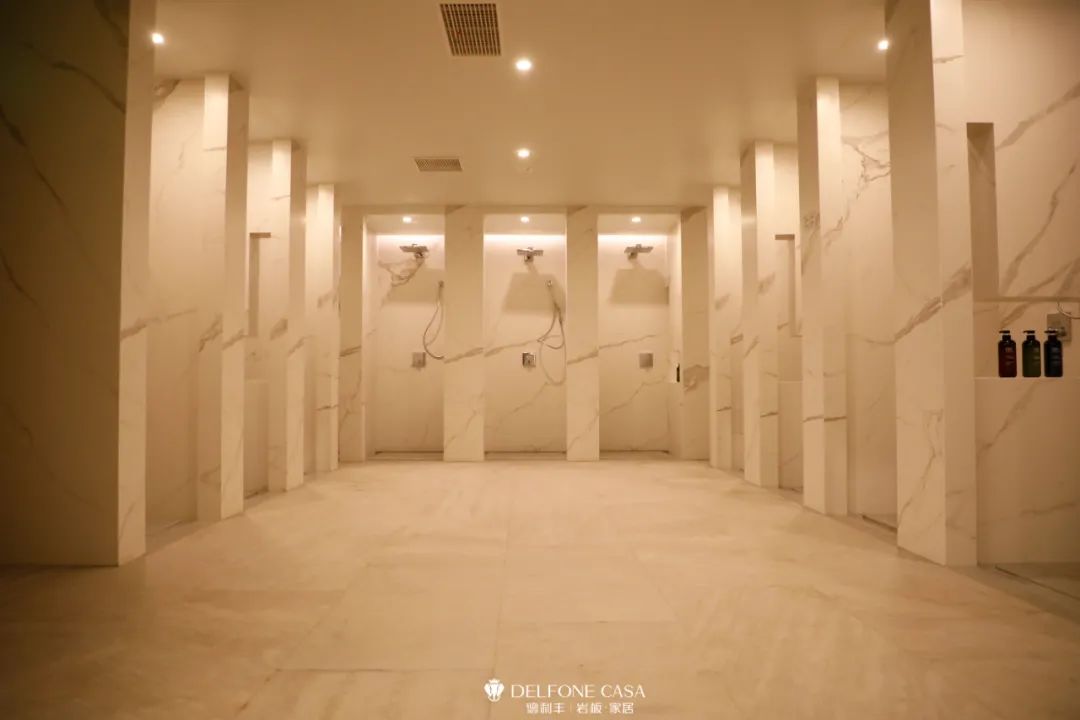 實(shí)景案例 | 6000㎡高端巖板會(huì)所，奢華感拉滿！(圖4)