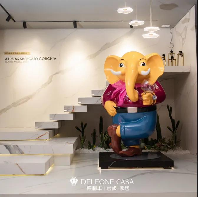 探店速遞 | 德利豐余姚巖板展館，營造自然、品味與格調(圖3)